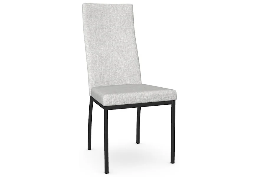Urban Curve Side Chair by Amisco at Esprit Decor Home Furnishings